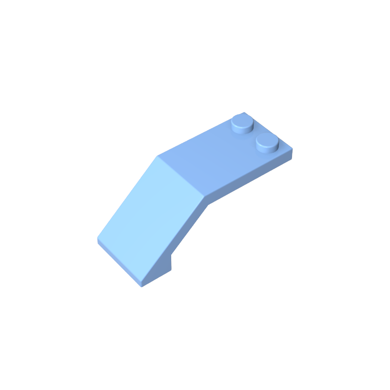 Windscreen 5 x 2 x 1 2/3 - Color ID 53