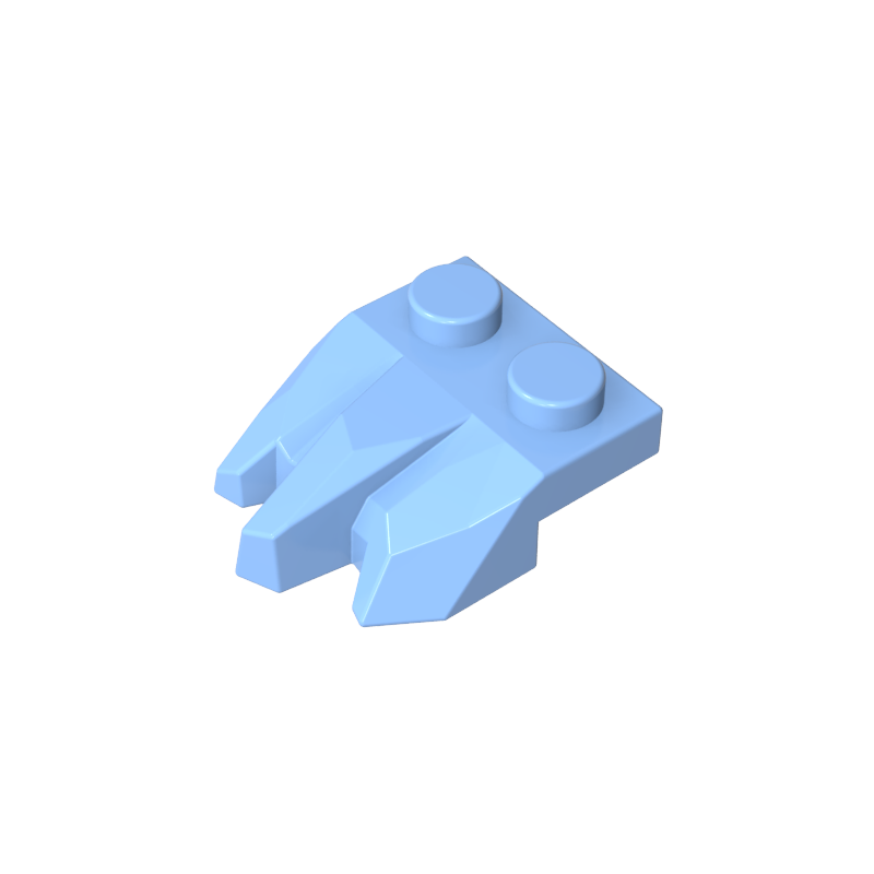 Plate Special 2 x 3 with Rocks - Color ID 53