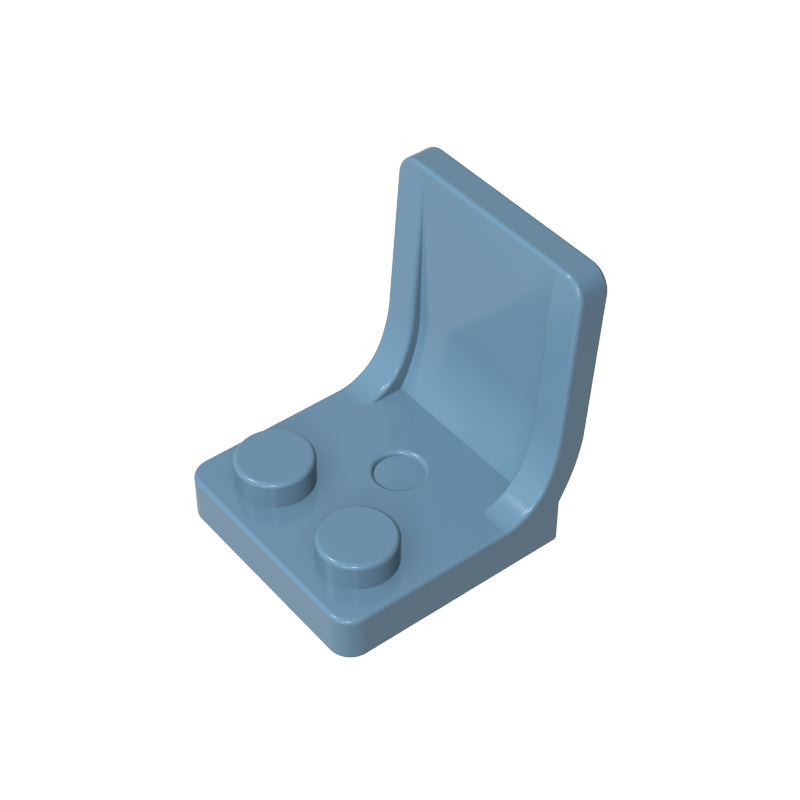 Seat / Chair 2 x 2 with Center Sprue Mark