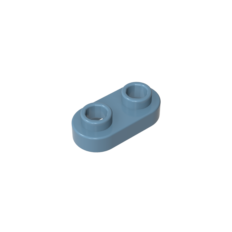 Plate Special 1 x 2 Rounded with 2 Open Studs