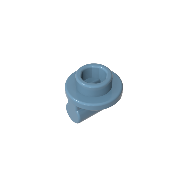 Plate Round 1 x 1 with Hollow Stud and Bar on Underside