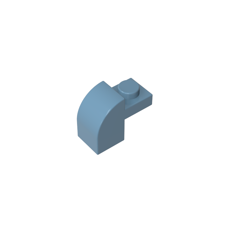 Brick Curved 1 x 2 x 1 1/3 with Curved Top