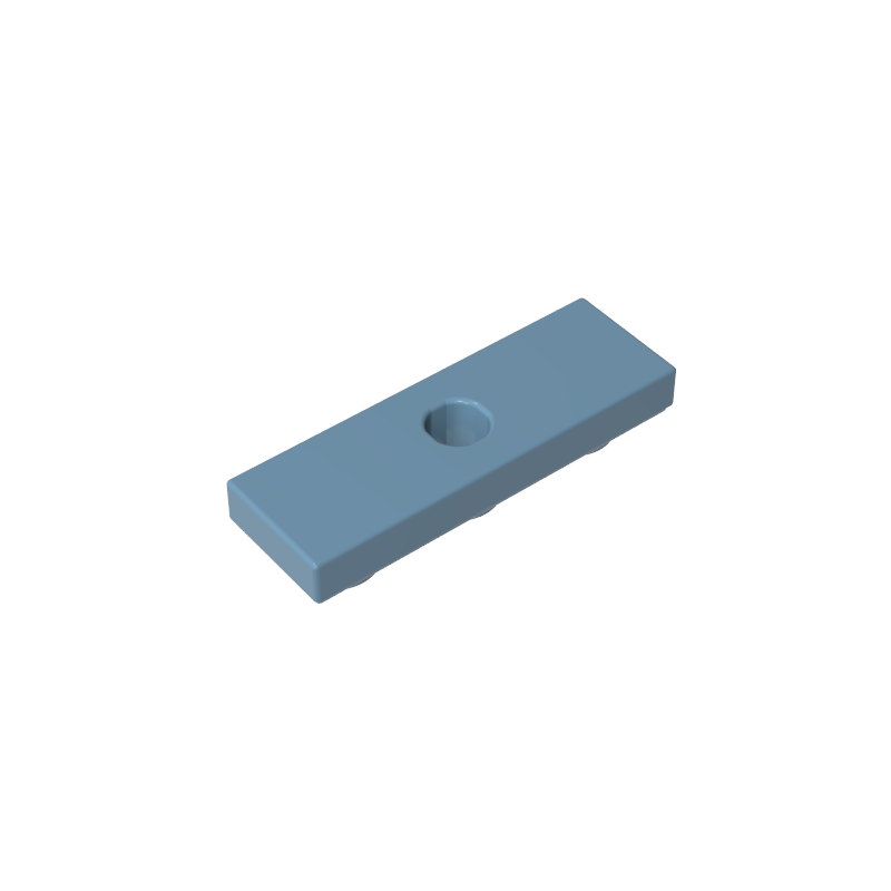 Tile Special 1 x 3 Inverted with Center Hole - Color ID 54