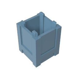 Container Box 2 x 2 x 2 - Top Opening - Color ID 54