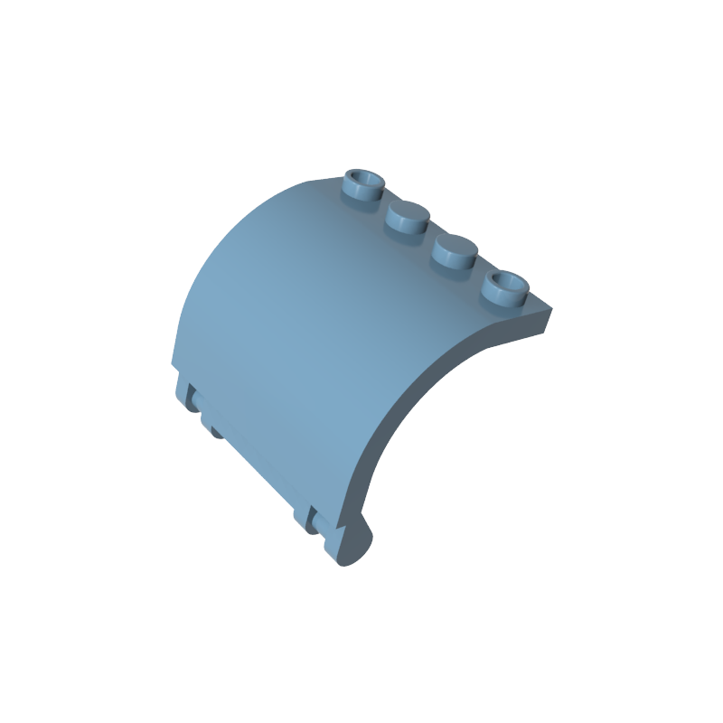 Hinge Panel 3 x 4 x 3 Curved - Color ID 54