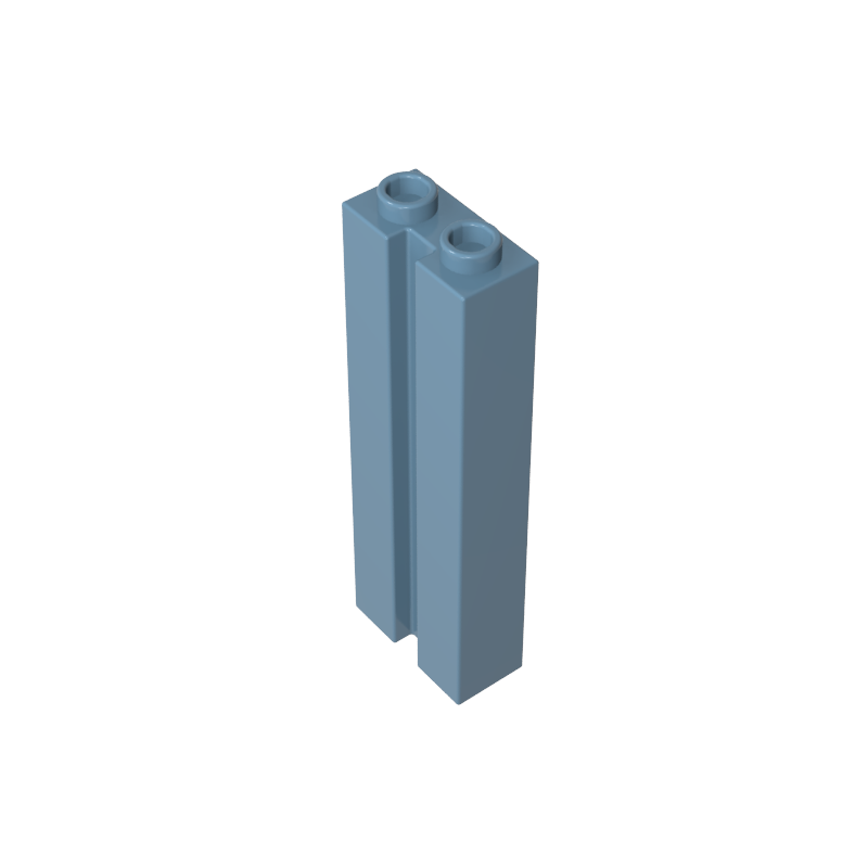 Brick Special 1 x 2 x 5 with Groove - Color ID 54