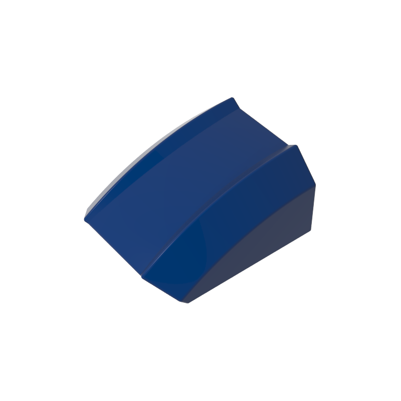 Slope Curved 2 x 2 with Lip, No Studs