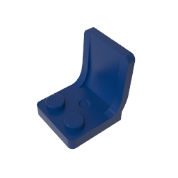 Seat / Chair 2 x 2 with Center Sprue Mark
