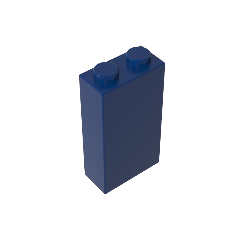 Brick 1 x 2 x 3 with Bottom Stud Holder