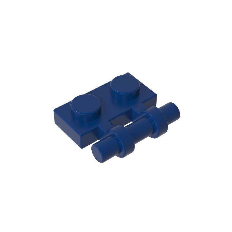 Plate Special 1 x 2 Side Handle [Free Ends]