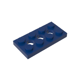 Technic Plate 2 x 4 [3 Holes]