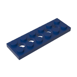 Technic Plate 2 x 6 [5 Holes]