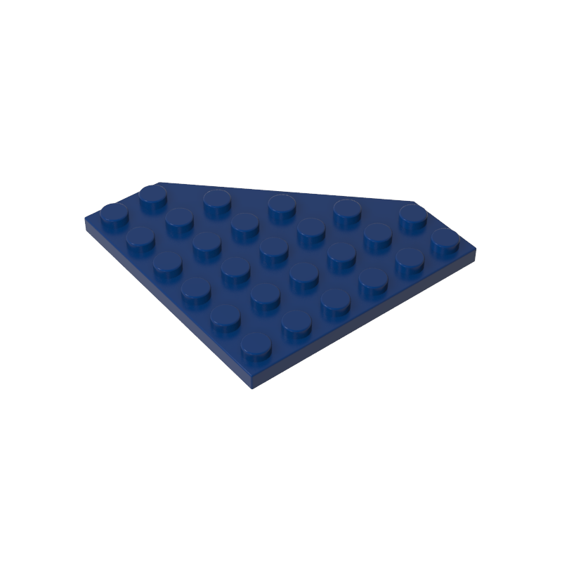 Wedge Plate 6 x 6 Cut Corner