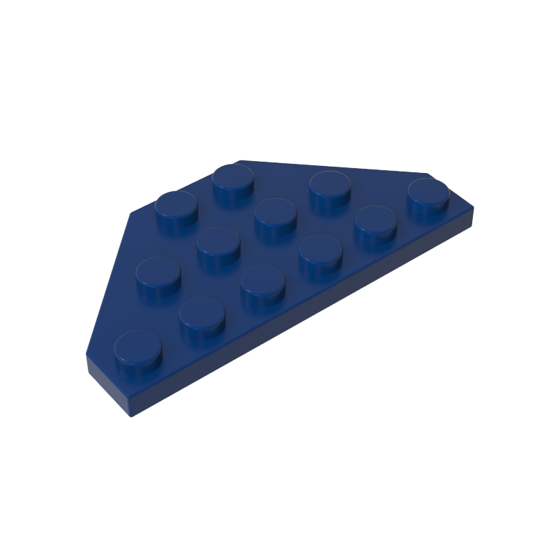 Wedge Plate 3 x 6 Cut Corners