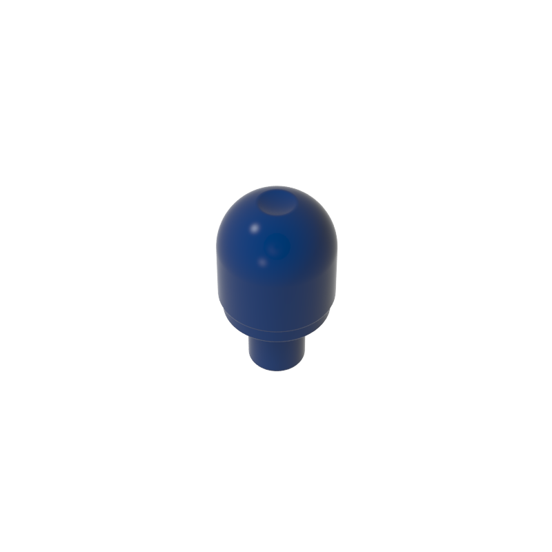 Light Cover 1 x 1 Round with Internal Bar / Bionicle Barraki Eye