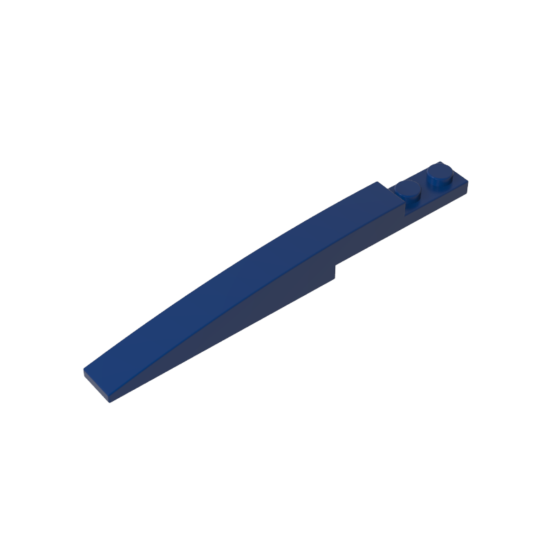 Brick Curved 10 x 1 [Asymmetric Inside Ridges]