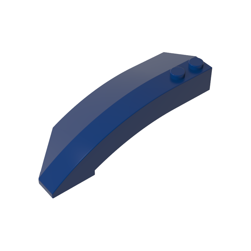 Wedge Curved 8 x 3 x 2 Open Right - Color ID 55