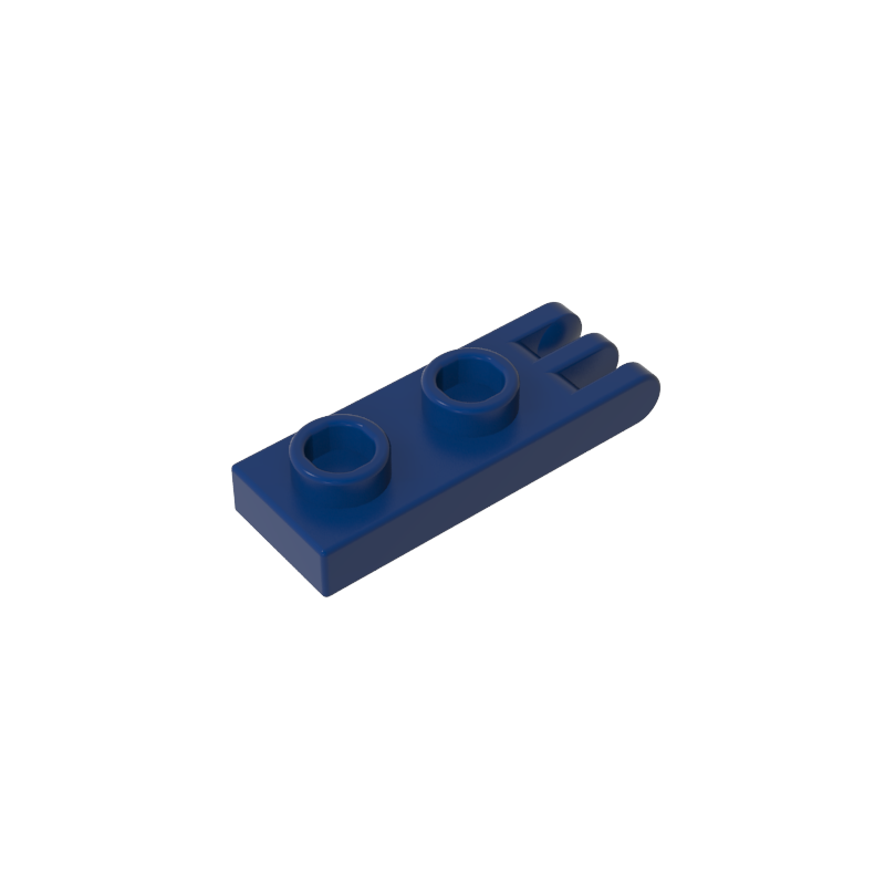 Hinge Plate 1 x 2 with 3 Fingers and Hollow Studs - Color ID 55