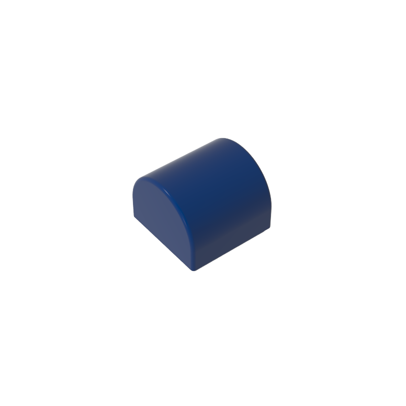 Brick Curved 1 x 1 x 2/3 Double Curved Top, No Studs