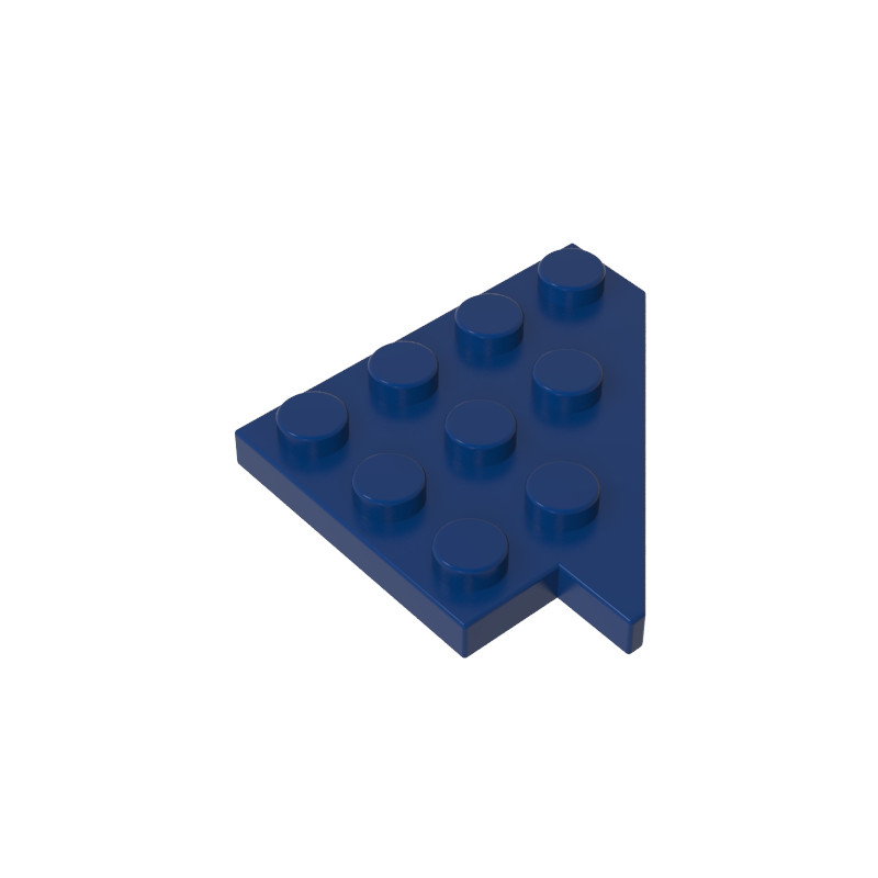 Wedge Plate 4 x 4 Wing Right - Color ID 55
