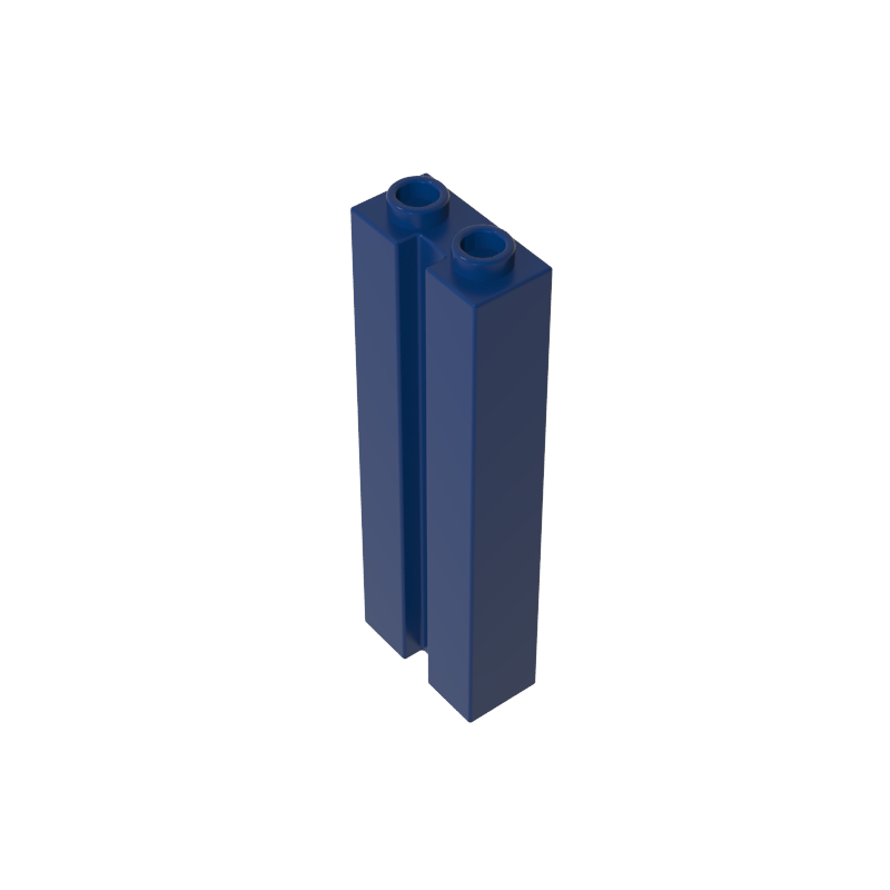 Brick Special 1 x 2 x 5 with Groove - Color ID 55