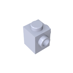 Brick Special 1 x 1 with Studs on 2 Adjacent Sides
