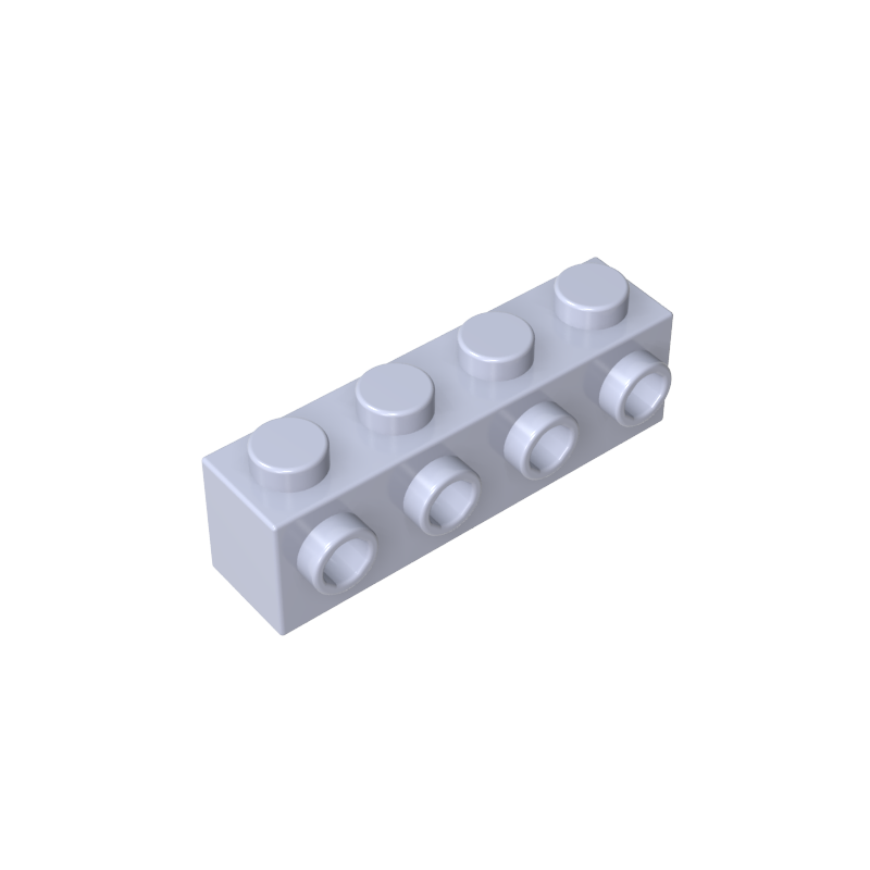 Brick Special 1 x 4 with 4 Studs on One Side