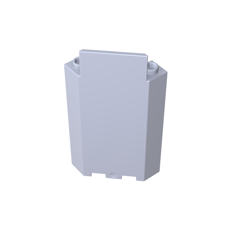 Panel 3 x 3 x 6 Corner Wall without Bottom Indentations - Color ID 56