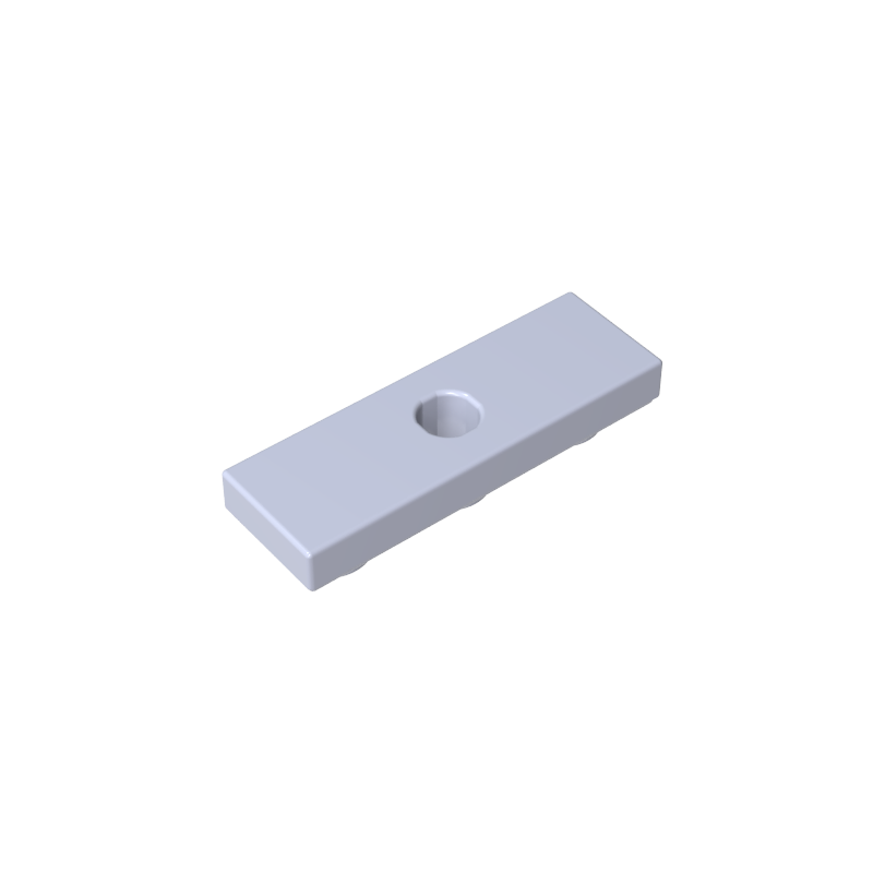 Tile Special 1 x 3 Inverted with Center Hole