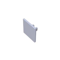 Road Sign Clip-on 2 x 2 Square [Thick Open O Clip] - Color ID 56