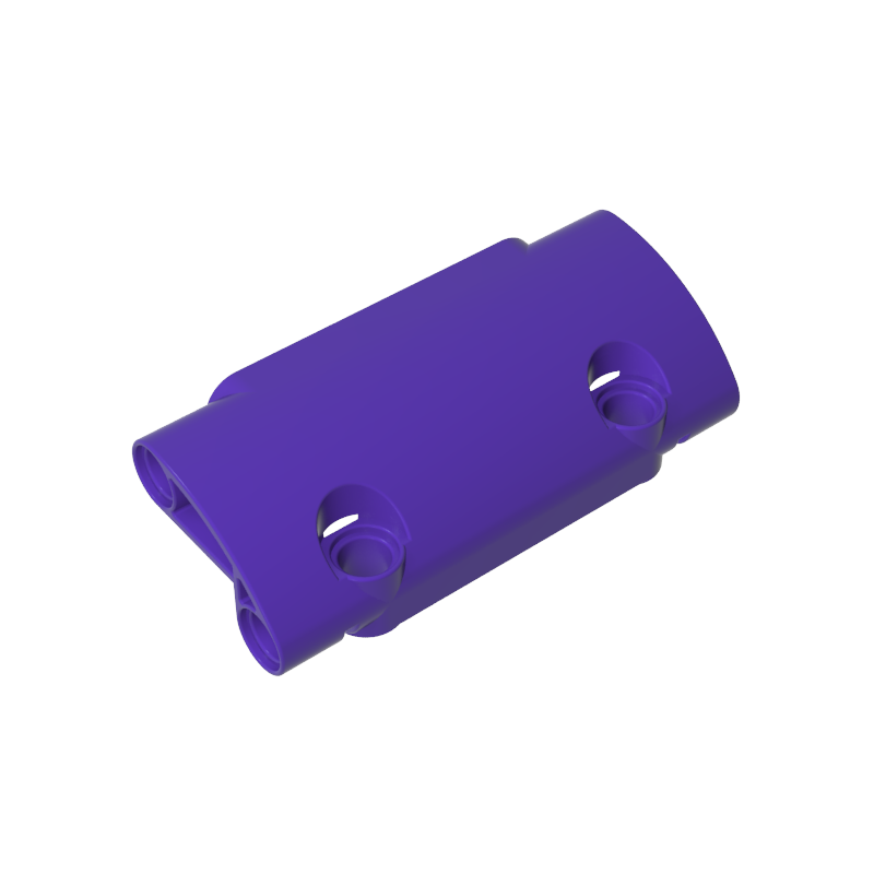 Technic Panel Curved 7 x 3 with 2 Pin Holes through Panel Surface