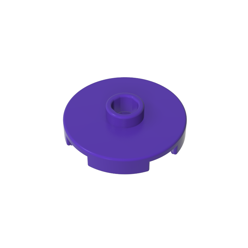 Plate Special Round 2 x 2 with Center Stud (Jumper Plate)