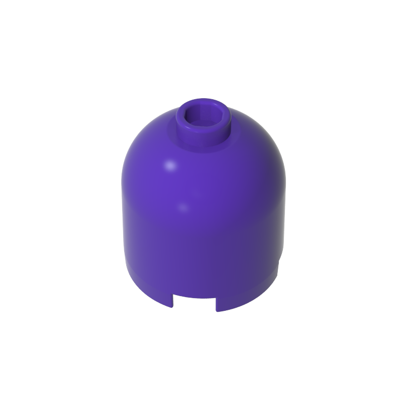 Brick Round 2 x 2 x 1 2/3 Dome Top [Hollow Stud]