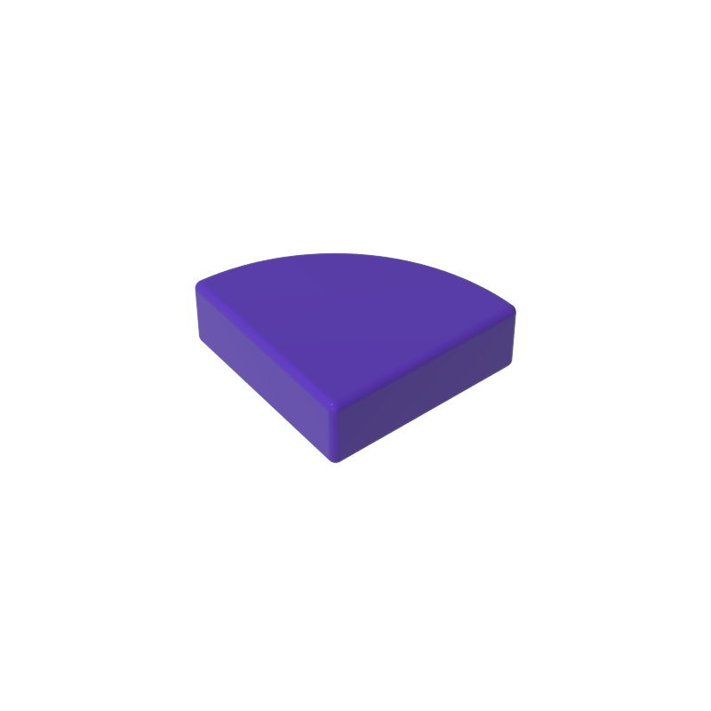 Tile Round 1 x 1 Quarter
