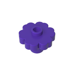 Plant, Flower 2 x 2 - Round [Open Stud]