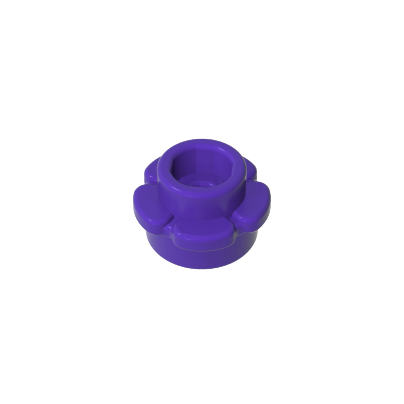 Plant, Flower, Plate Round 1 x 1 with 5 Petals