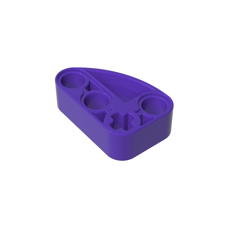 Technic Beam 2 x 3 L-Shape with Quarter Ellipse Thick