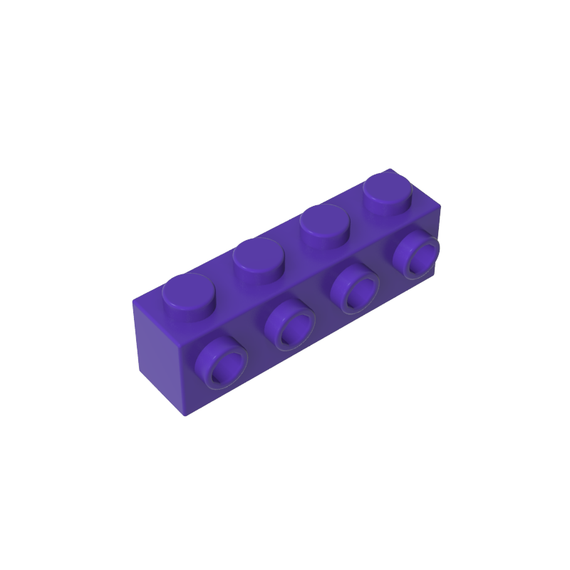 Brick Special 1 x 4 with 4 Studs on One Side