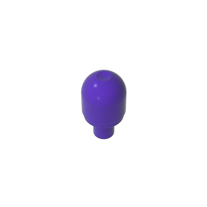 Light Cover 1 x 1 Round with Internal Bar / Bionicle Barraki Eye