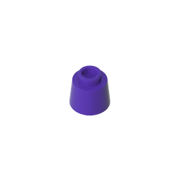 Cone 1.17 x 1.17 x 2/3 (Fez) - Color ID 60