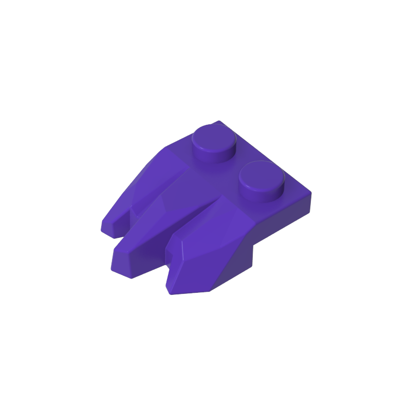 Plate Special 2 x 3 with Rocks - Color ID 60