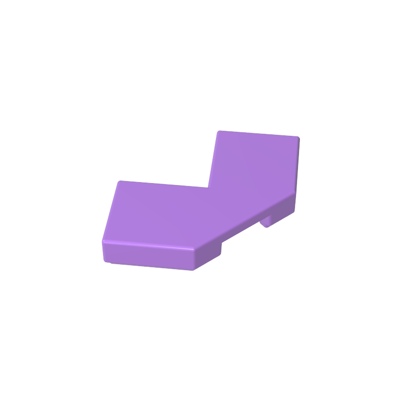 Tile Special 2 x 2 Corner with Cut Corner - Facet