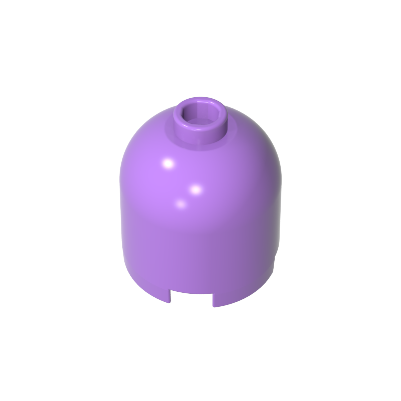 Brick Round 2 x 2 x 1 2/3 Dome Top [Hollow Stud]