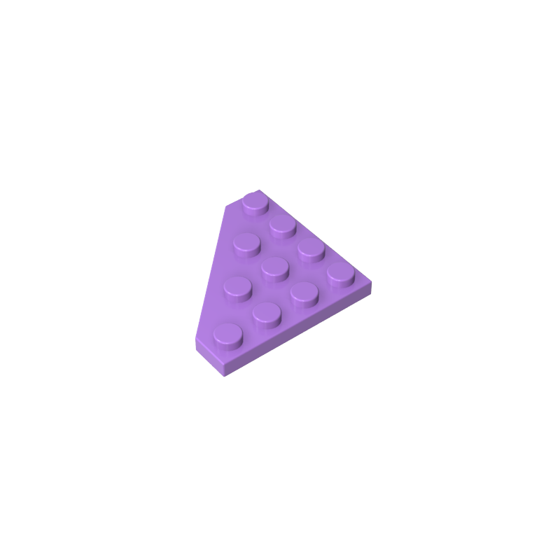 Wedge Plate 4 x 4 Cut Corner