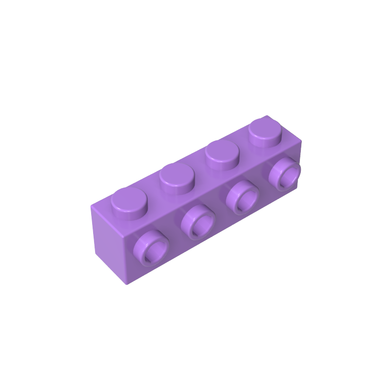Brick Special 1 x 4 with 4 Studs on One Side