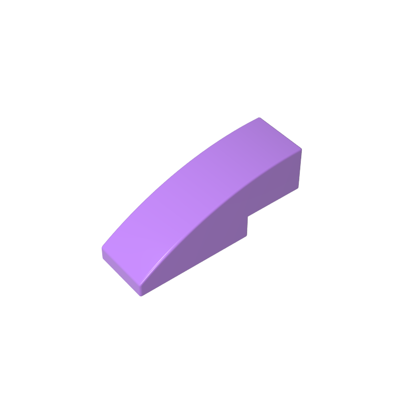 Slope Curved 3 x 1 No Studs