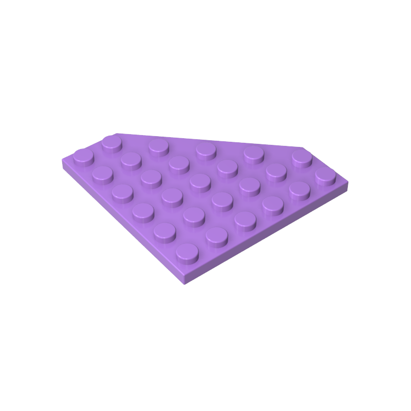 Wedge Plate 6 x 6 Cut Corner