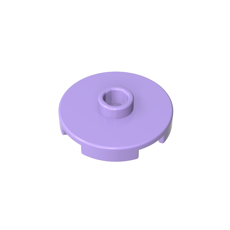 Plate Special Round 2 x 2 with Center Stud (Jumper Plate)