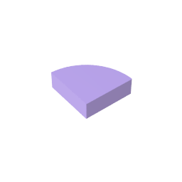 Tile Round 1 x 1 Quarter