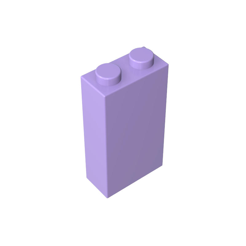 Brick 1 x 2 x 3 with Bottom Stud Holder
